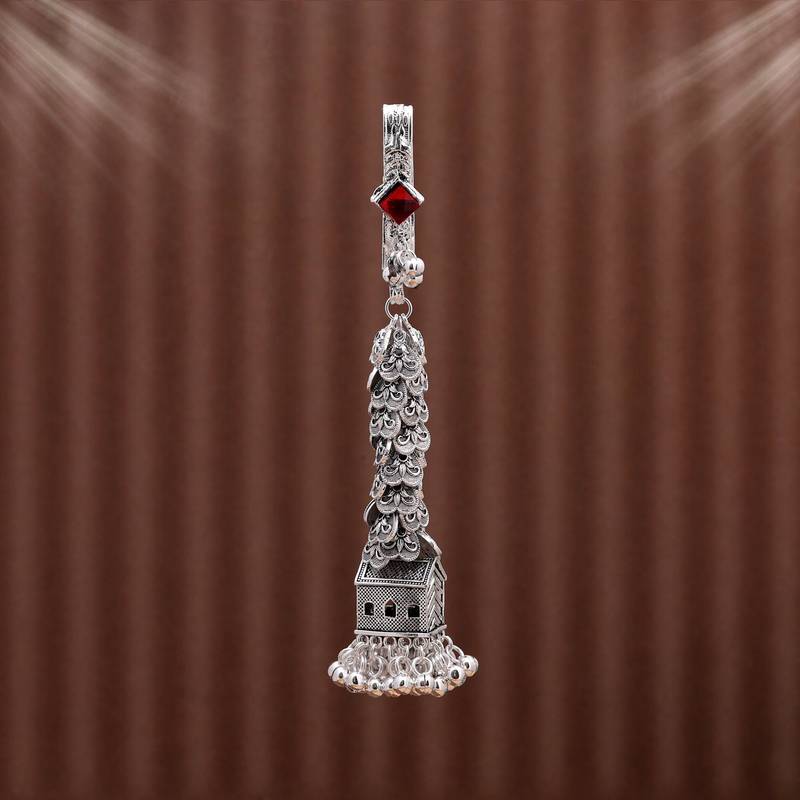 Maroon color oxidised kamar juda
