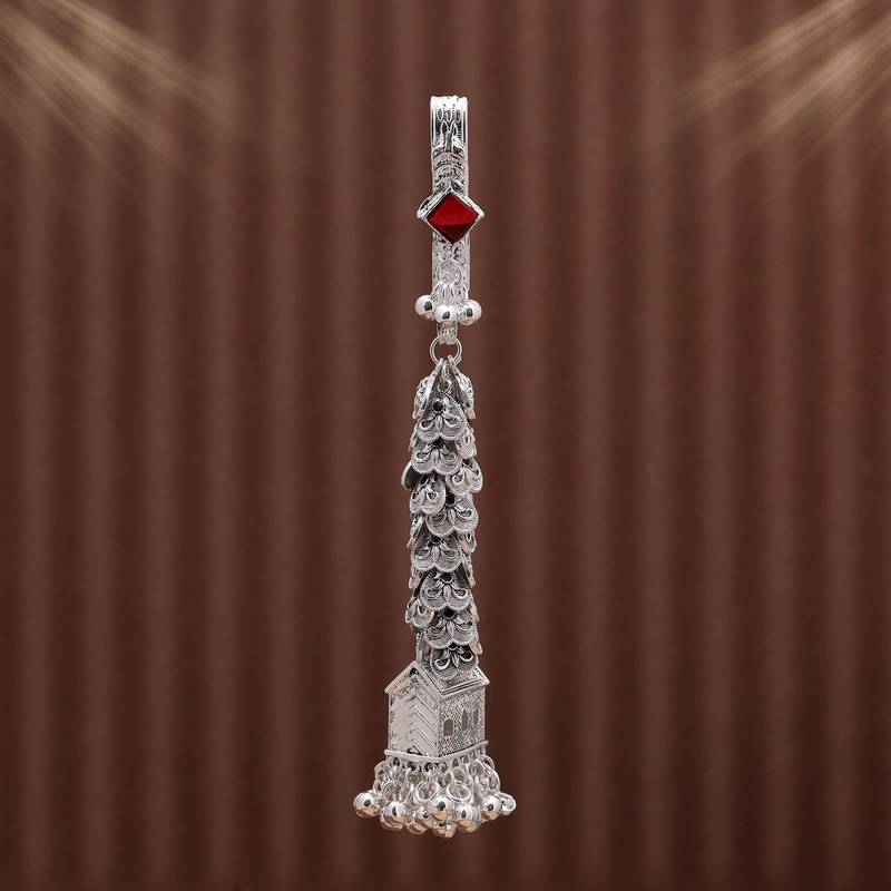 Maroon color oxidised kamar juda