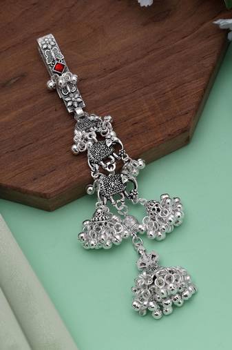 Maroon color oxidised kamar juda