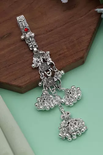 Maroon color oxidised kamar juda