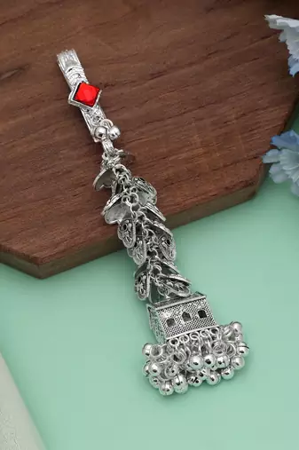 Maroon color oxidised kamar juda