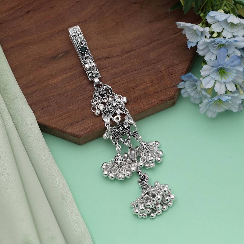 Green color oxidised kamar juda