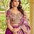 pink zari weaving tussar silk lehenga set choli with dupatta