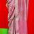 Pink Banarasi Tissue Silk Saree with Viscose Zari Weave Saree With Blouse For Women