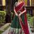 Green Silk Zari Chaniya Choli