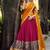 Pink Silk Zari Chaniya Choli