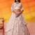 White Net Sequins embroidery Lehenga Choli With Dupatta