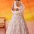 White Net Sequins embroidery Lehenga Choli With Dupatta