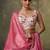 Cream Organza Sequins Thread & Embroidery Lehenga Choli With Dupatta