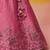 Pink Organza Sequins Thread & Embroidery Lehenga Choli With Dupatta