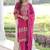 Pink Embroidered Georgette Salwar Kameez