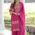 Pink Embroidered Georgette Salwar Kameez