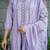 violet lavanya women’s muslin cotton kurta set with palazzo & dupatta