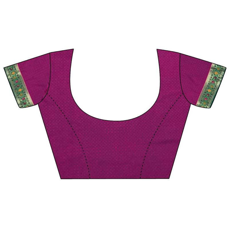 teal banarasi lichi silk blend meenakari zari weaving patola saree