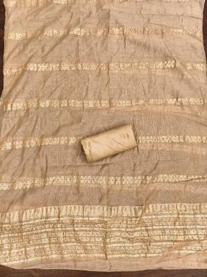  brown embroidered neck jacquard dress material 4