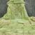Women's light green weaving jacquard dress material