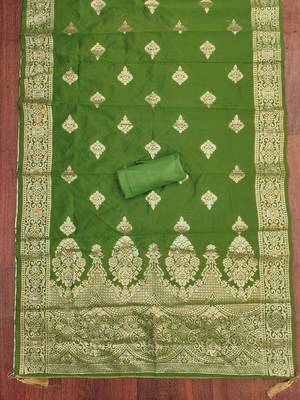  beige embroidery simmer silk dress material 4