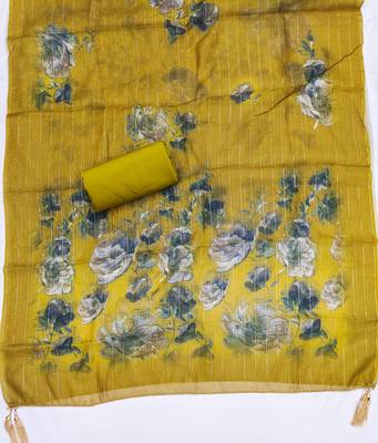  mehandi thread embroidery silk dress material 4