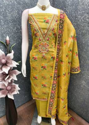  embroidery digital print modal dress material 4