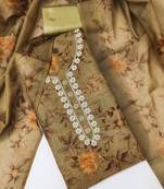 Women's embroidery & digital cotton dress material