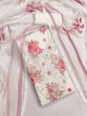  embroidery digital georgette dress material 3