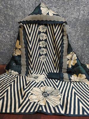  digital print silk dress material 2