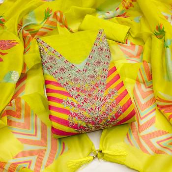  embroidery digital print silk dress material 1
