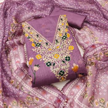 embroidery digital print modal dress material 1