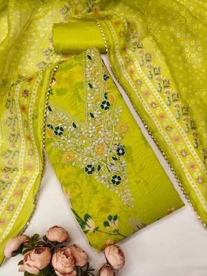  embroidery digital print modal dress material 3