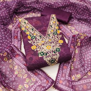  embroidery digital print modal dress material 1