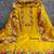Women's mustard digital print silk dress material