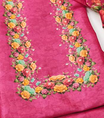  pink digital print silk dress material 3