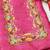 Women's pink digital print silk dress material