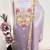 Women's levender embroidery silk dress material