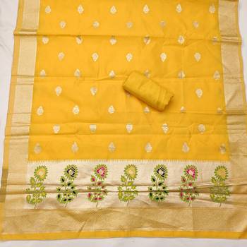  embroidery lichi silk minakari dress material 4