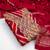Women's red digital print cotton dress material