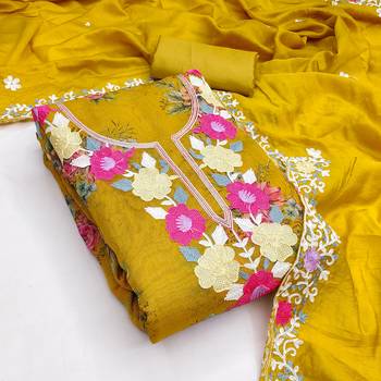  embroidery digital print silk dress material 3