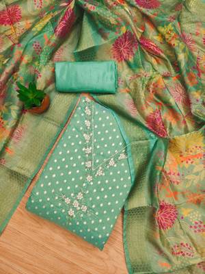  embroidery weaving silk dress material 3