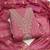 Women's pink embroidery work chanderi dress material