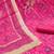 Women's pink bandhani print modal dress material