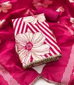 Women's multi digital print jharna silk dress material