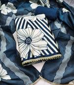 Women's multi digital print jharna silk dress material