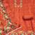Women's rust digital print jharna silk dress material