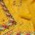 Women's yellow digital print jharna silk dress material
