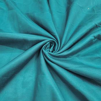  dusty blue embroidery p v cotton dress material 3