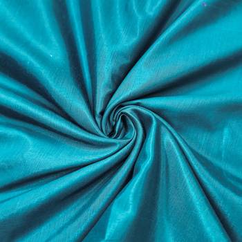  teal blue digital print cotton dress material 3