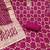 Women's magenta woven cotton silk dress material
