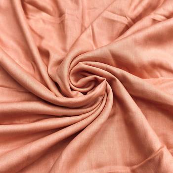  peach digital handwork rayon dress material 3