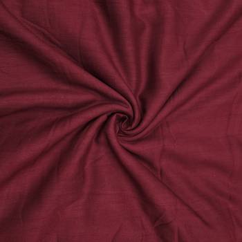  maroon woven cotton silk dress material 3