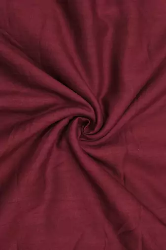  maroon woven cotton silk dress material